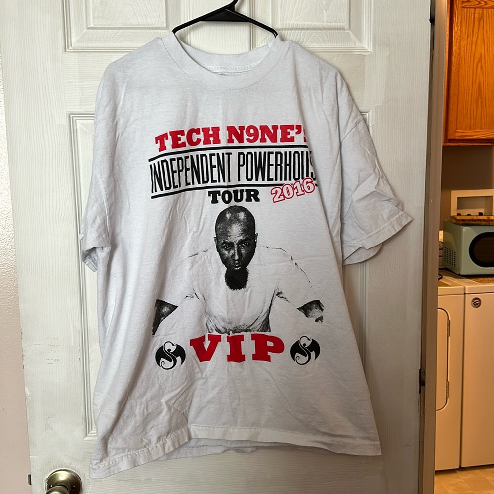 Tech N9ne 2016 Independent Powerhouse Tour VIP shirt